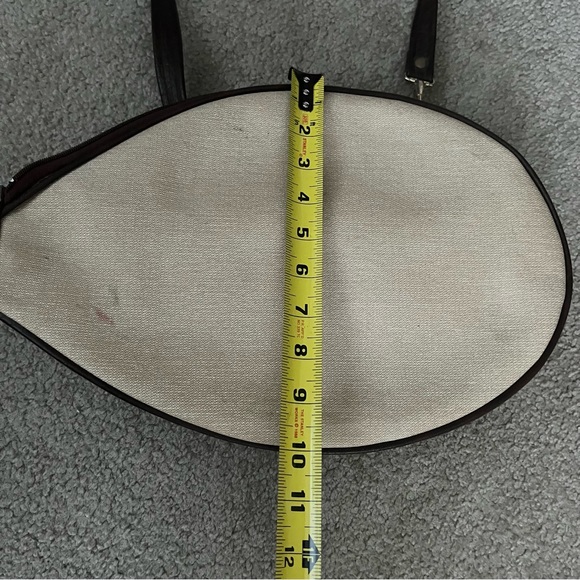 Vintage Tennis Cover Upcycle to Crossbody bag ABC Wide World of Sports 1960s - Picture 7 of 10